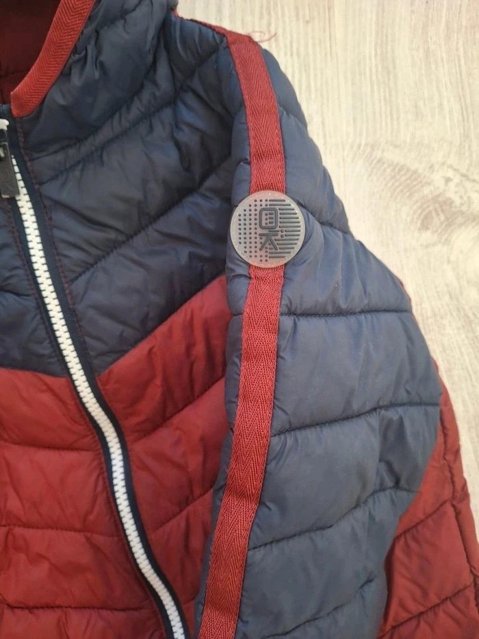 Chaqueta/Chaqueta de niño bicolor azul marino/burdeos Okaïdi - 4 años – photo 5